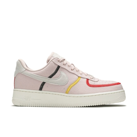 Womens Air Force 1 '07 LX Silt Red/Photon Dust Rouge Limon - Picture 1 of 13
